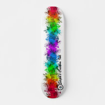 Customizable Logo Skateboard