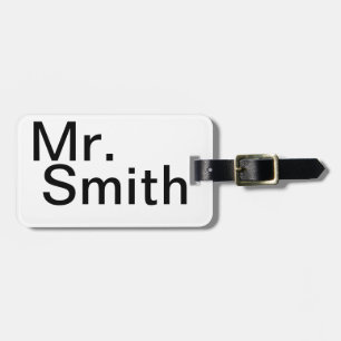 Customizable Luggage Tag