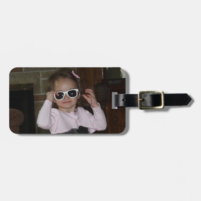 Customizable Luggage Tag (Front Horizontal)