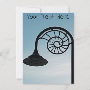 Customizable Lyme Regis card