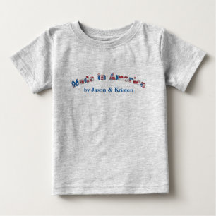 Customizable Made in America Toddler T-shirt
