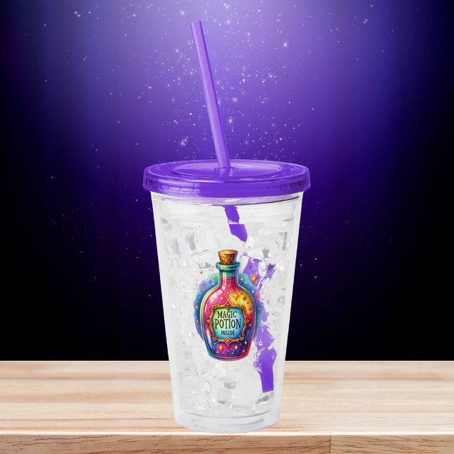 Customizable Magic Acrylic Tumbler (Creator Uploaded)