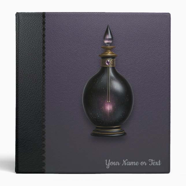 Customizable Magick Potion Binder (Front)