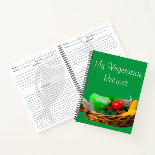 Customizable Make Your Own Vegetarian Cook Book