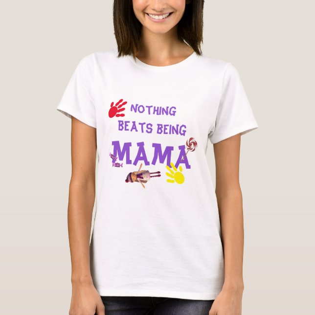Customizable Mama T-Shirt (Front)