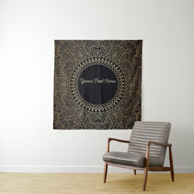 Customizable Mandala Tapestry (In Situ)