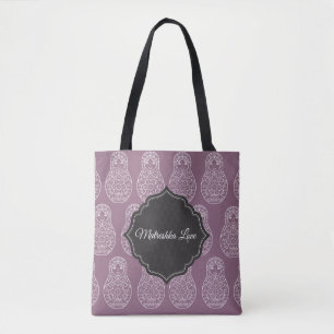 Customizable Matreshka Tote Bag