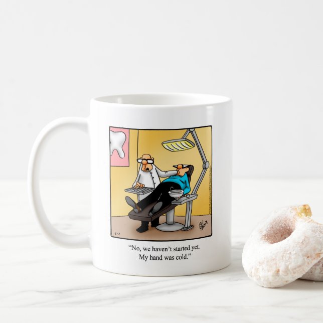 Customizable Medical/Dentist Humour Mug  (With Donut)