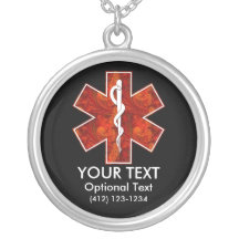 Customizable Medical Necklace