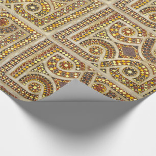 Customizable Medieval Pattern Wrapping Paper
