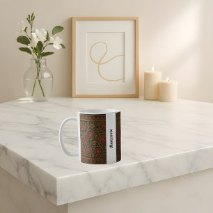 Customizable Medieval Style Name Design File Coffee Mug