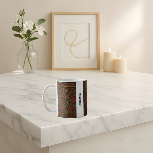 Customizable Medieval Style Name Design File Coffee Mug (Creator Uploaded)