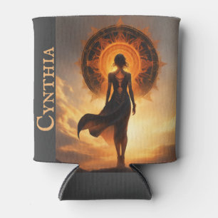 Customizable Memento Drink Coozie Solar Eclipse