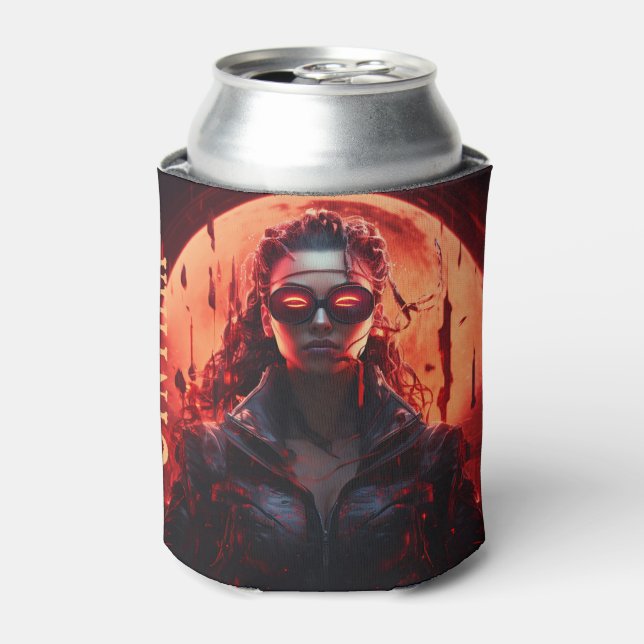 Customizable Memento Drink Solar Eclipse  Can Cooler (Can Front)
