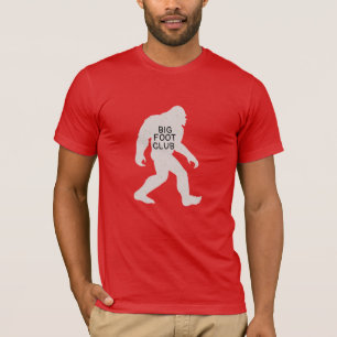 Customizable Mens Womens Funny Big Foot Club Shirt