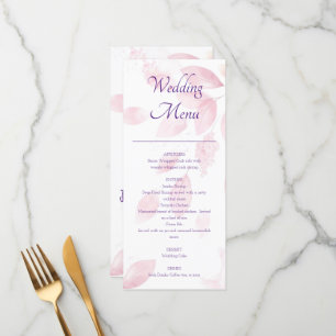 Customizable Menu Design for Events