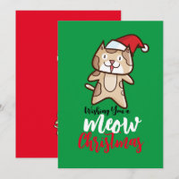 Customizable Meow Christmas