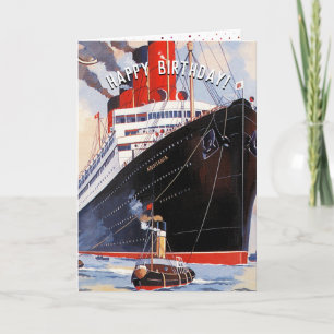 CUSTOMIZABLE MERCHANT STEAMER CARD