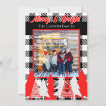 Customizable Merry & Bright Christmas Greeting