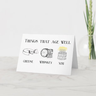 Customizable message Birthday Age only a number. Card