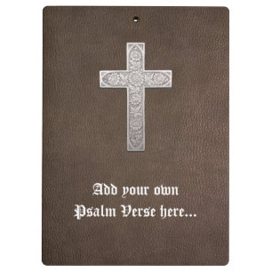 Customizable Metal Cross Clipboard