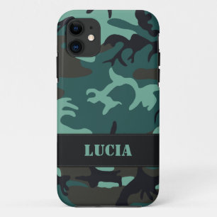 Customizable Military Camo iPhone 11 Case