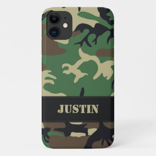 Customizable Military Camo iPod Touch Case
