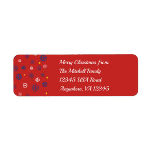 Customizable Military Christmas Snowflakes