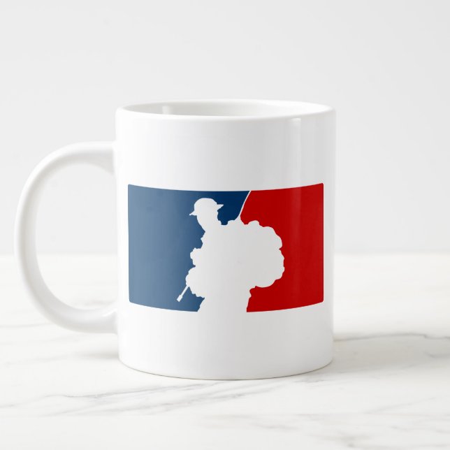 Customizable MILPRO 1 Large Coffee Mug (Left)