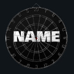 Customizable minimalistic initials name dartboard<br><div class="desc">Customizable minimalistic initials name, monogram. two letters, name, personal name</div>