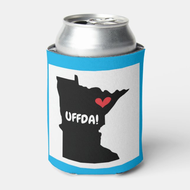 Customizable Minnesota Can Cooler (Can Front)