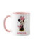 Customizable Minnie Mouse Posing in Pink Design
