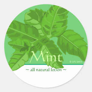 Customizable Mint Stickers