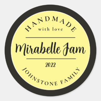 Customizable Mirabelle Jam Sticker