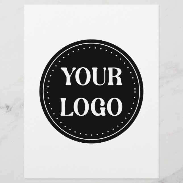 Customizable, modern, sleek & timeless flyer (Front)