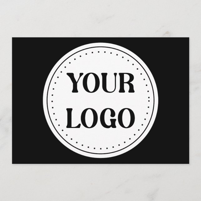 Customizable, modern, sleek & timeless menu (Front)