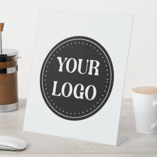 Customizable, modern, sleek & timeless pedestal sign