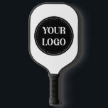 Customizable, modern, sleek & timeless pickleball paddle<br><div class="desc">This design is accessible to all. Feel free to customize the logo,  images,  tStylish Black QR Code Design | Elegant Brandext,  and colours according to your preferences. Thank you very much.</div>