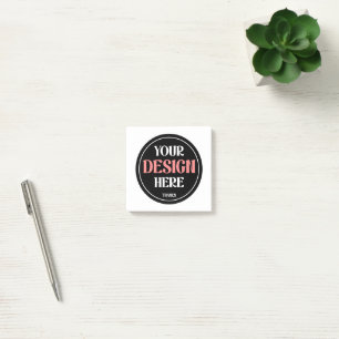Customizable, modern, sleek & timeless post-it notes