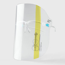 Customizable Modern Violin Elegant Minimal Name