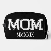 Customizable 'Mom' Established Roman Numerals Gift