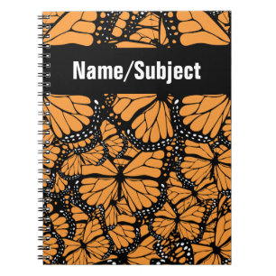 Customizable Monarch Butterflies Notebook