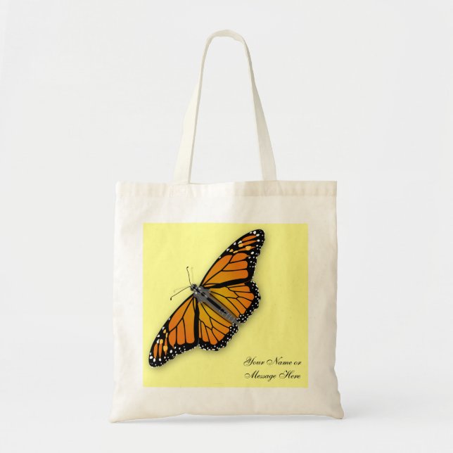 Customizable Monarch Tote Bag (Front)