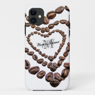 Customizable Monogram Coffeeholic phone case! iPhone 11 Case