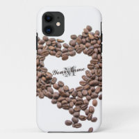 Customizable Monogram Coffeeholic phone case!