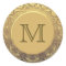 Customizable Monogram Gold Seal