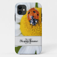 Customizable Monogram Good luck little ladybug!