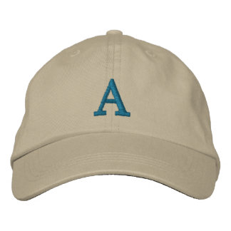 Customizable Monogram Initial Cap