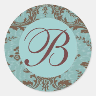 Customizable Monogram sticker