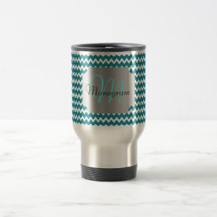 Customizable Monogram Travel Mug